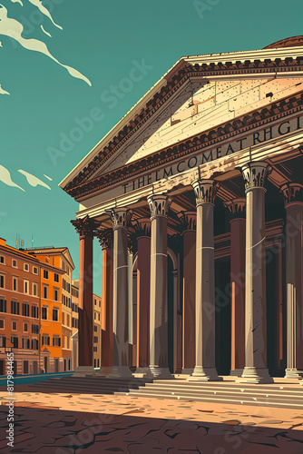 Eternal Majesty - The Pantheon Illustration