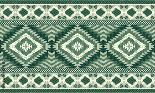 American tribal ethnic native pattern.Traditional Navajo,Aztec,Apache,Southwest and Mexican style fabric pattern.Abstract vector motifs pattern.For fabric,clothing,blanket,carpet,woven,wrap,decoration