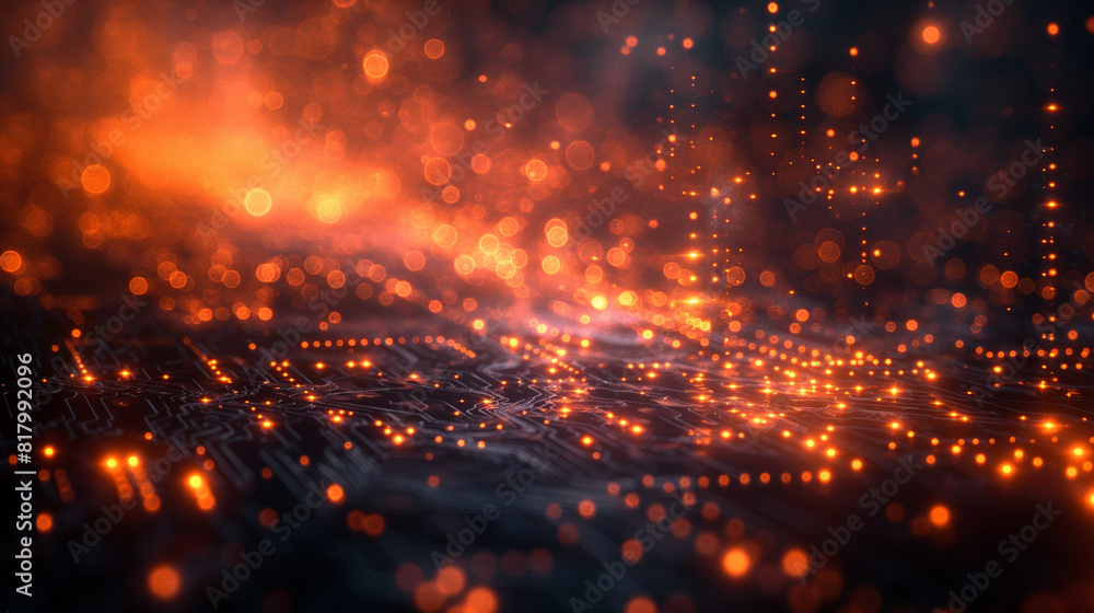 Fototapeta premium Modern technology style background picture, uncomplicated simple modern feel.