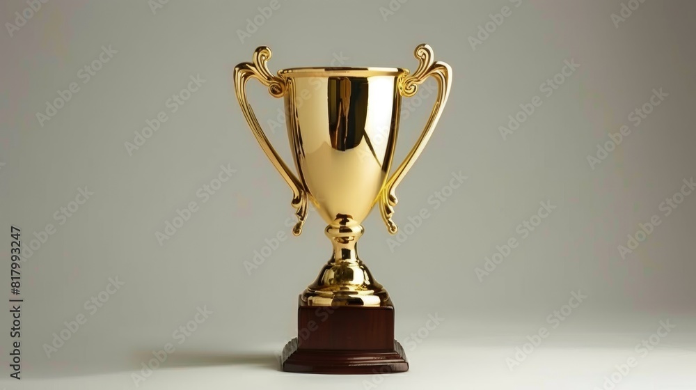 Trophy cup. Champion trophy, shiny golden cup, sport award. Winner prize, champions celebration winning concept Trophy cup. Champion trophy, shiny golden cup, sport award. Winner prize, champions celebration winning concept