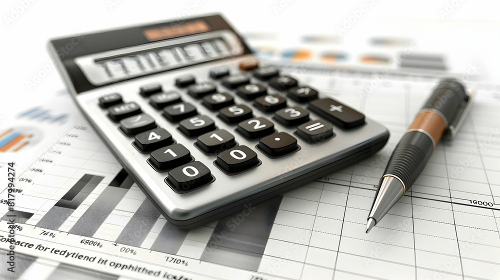 Financial Analysis and Investment Growth: Photo Realistic Financial Summary Isolated on White Background Ideal for Finance Investment and Business Content Financial Analysis and Investment Growth: Photo Realistic Financial Summary Isolated on White Background Ideal for Finance Investment and Business Content