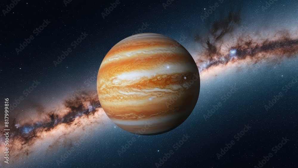Planetary Giant: High-Resolution Image of Jupiter