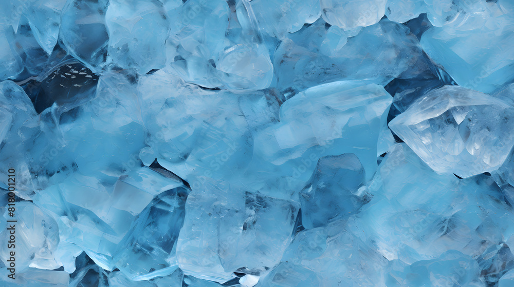 Obraz premium frozen water texture design vector pattern geometric shapes design poster background