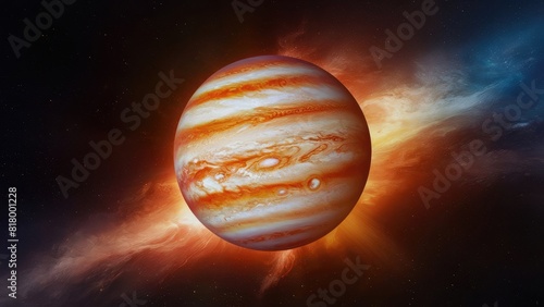 Astronomical Phenomenon: Jupiter in Space