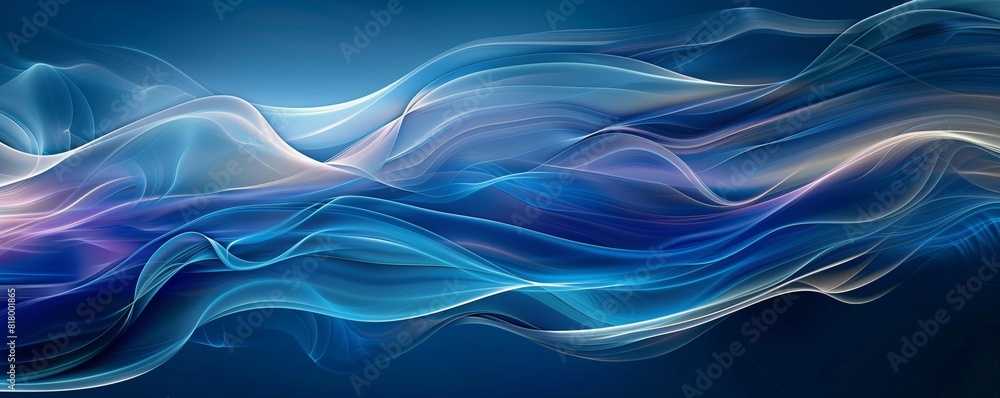 bstract blue and white light background with wave bstract blue and white light background with wave