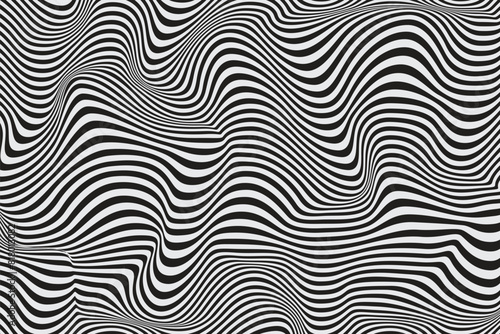 Obraz na płótnie Simple wavy background