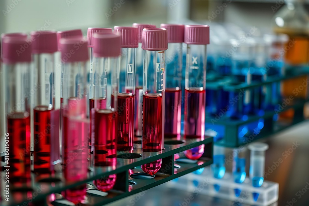 Clinical research and drug testing in a laboratory Clinical research and drug testing in a laboratory