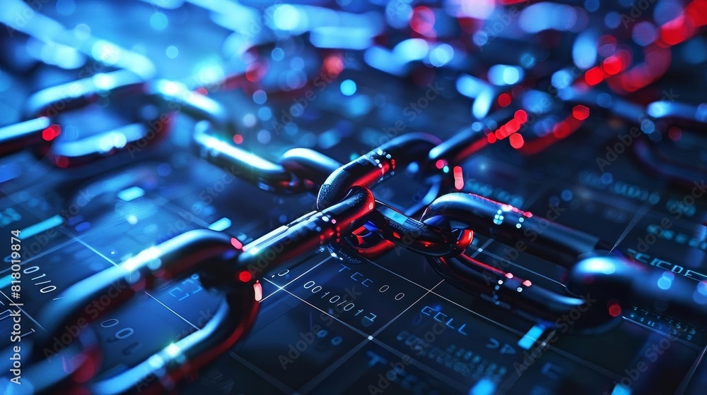 Concept of blockchain and cryptocurrency Concept of blockchain and cryptocurrency