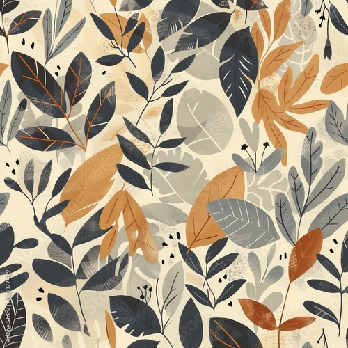 Design an Abstract Pattern that draws inspiration from the natural world