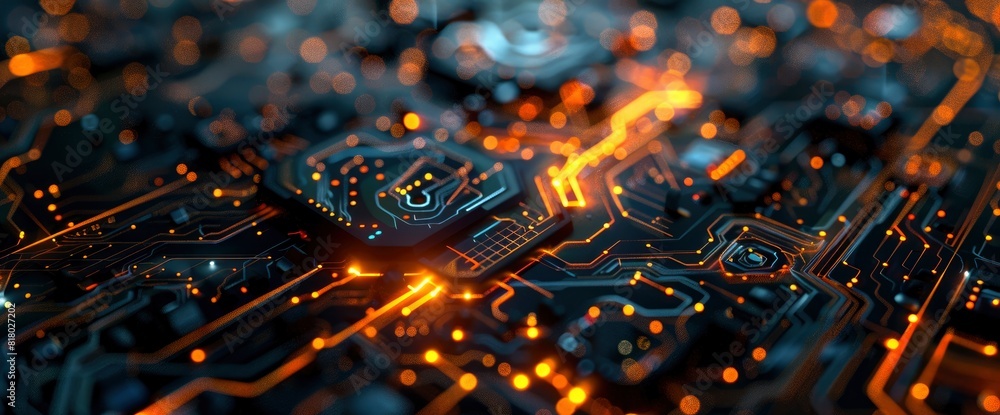 Technology Abstract, Ai Processing Circuits, Technology Abstract Background Technology Abstract, Ai Processing Circuits, Technology Abstract Background