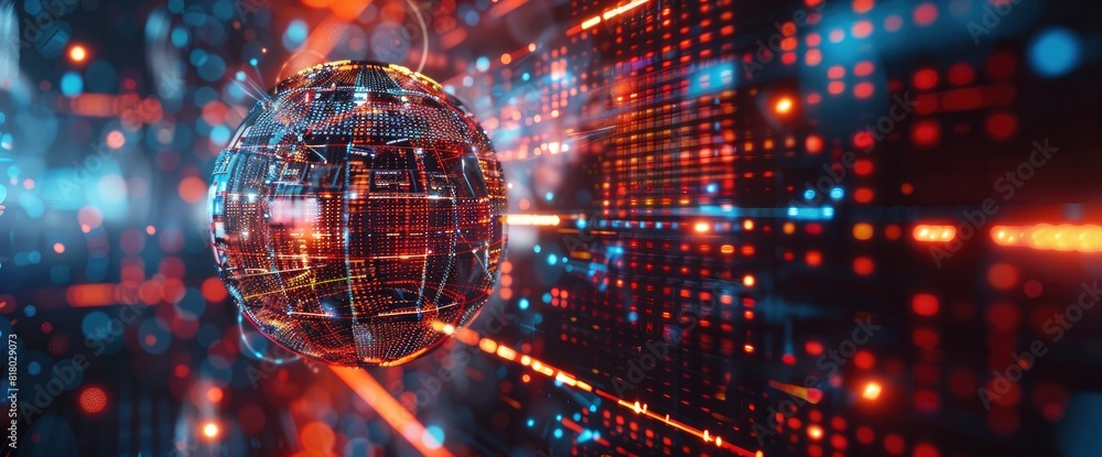 Technology Abstract, Ai Processing Visuals, Technology Abstract Background Technology Abstract, Ai Processing Visuals, Technology Abstract Background