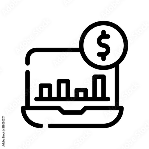earnings line icon