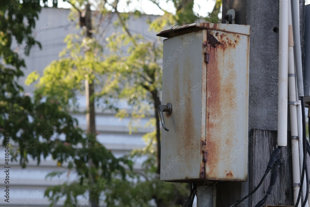 Steel cabinet, electrical control box Steel cabinet, electrical control box