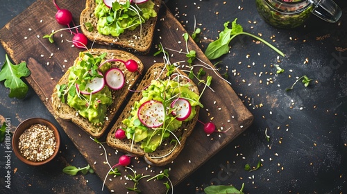 Delectable Avocado Toast wi...