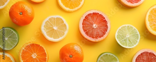 Assorted Citrus Fruits in W...