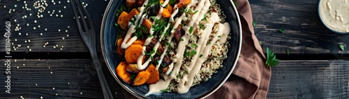 Nutritious Quinoa Bowl with...