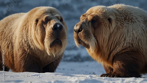 The Life of Walrus in the Arctic