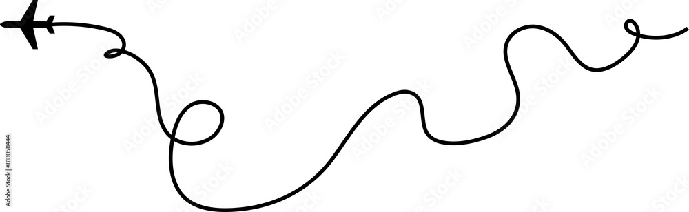 Airplane routes, plane paths, travel Airplane routes, plane paths, travel