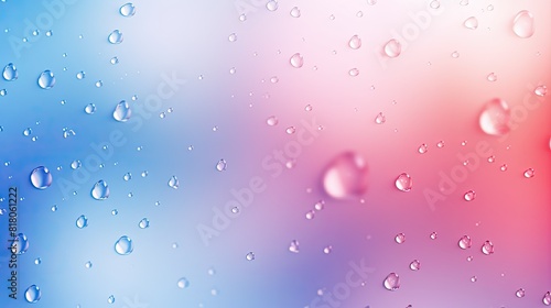 Wallpaper Mural Soft gradient background with gentle raindrop effects Torontodigital.ca