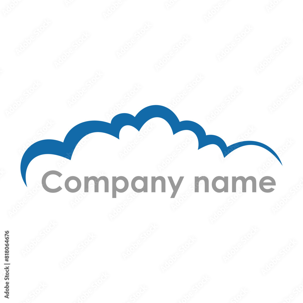cloud logo vector template 1 cloud logo vector template 1