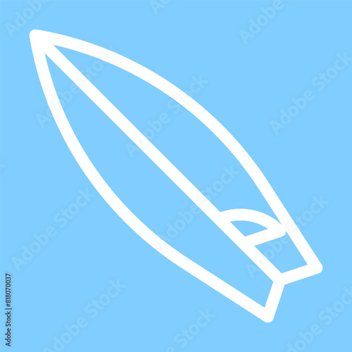 Free Download surfboard icon, sign, symbol. Vector illustration - GFXLoad