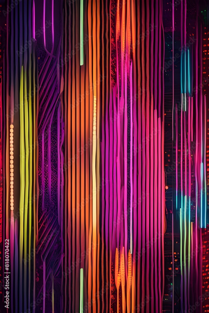 Abstract neon lights: glowing abstract patterns with neon lights and vibrant colors Abstract neon lights: glowing abstract patterns with neon lights and vibrant colors