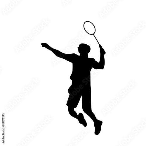 badminton players silhouettes © Zona