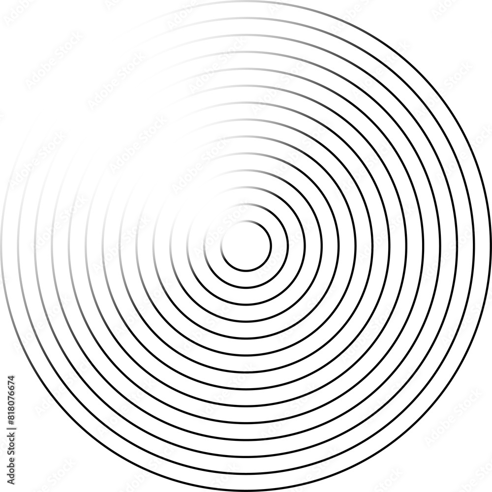 Circle lines gradient. Creative design Circle lines gradient. Creative design