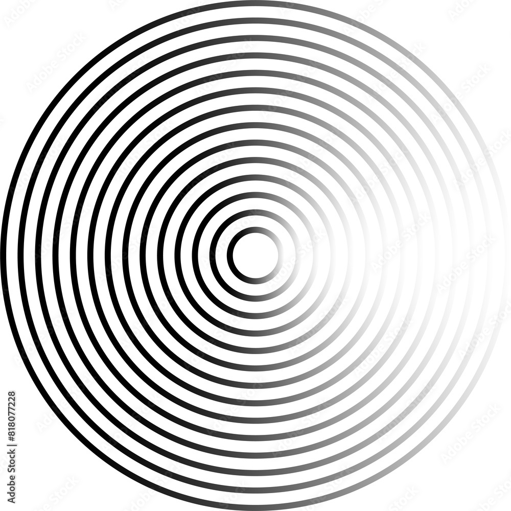 Circle lines gradient. Creative design Circle lines gradient. Creative design