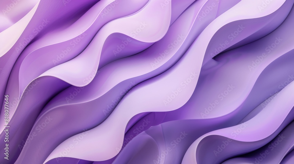 Fototapeta premium A silver fabric with a wave pattern