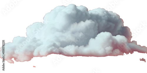 Vector soft clean fluffy clouds shapes cutout clean cumulus cloudscape cut out specials fog on transparent background.