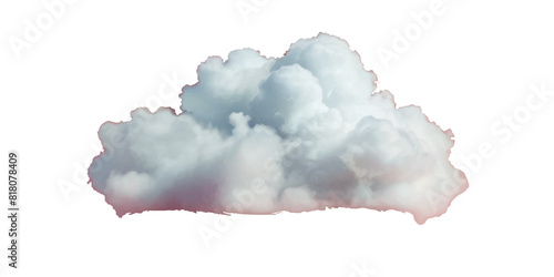 Vector realistic white soft cutout clean cumulus cloudscape cut out specials fog on transparent background.