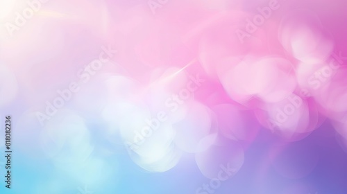 Soft focus background in purple and blue pastels © KhaizanGraphic