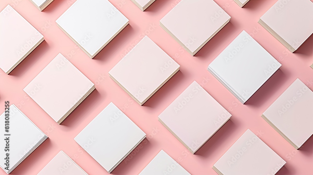 Blank business cards. Generative AI Blank business cards. Generative AI