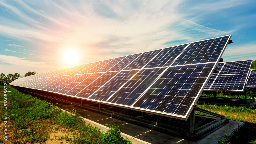 granja solar, energía renovable, cuidado ambiental granja solar, energía renovable, cuidado ambiental