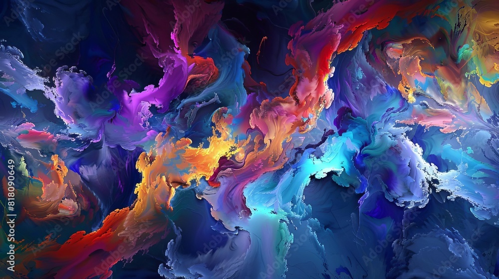 mesmerizing whirlwind of colors a captivating dance of hues and shades ai generated art mesmerizing whirlwind of colors a captivating dance of hues and shades ai generated art