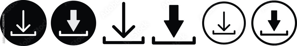 Download icon. Vector isolated elements. vector download web sign. Technology concept. eps10 Download icon. Vector isolated elements. vector download web sign. Technology concept. eps10