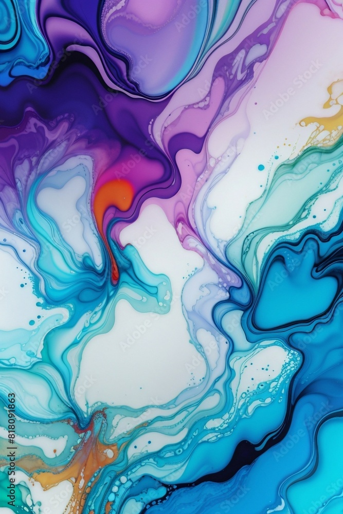 Generative AI's Liquid Paint A Burst of Vibrant Hues Generative AI's Liquid Paint A Burst of Vibrant Hues