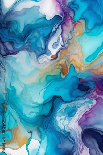 Generative AI's Liquid Paint A Burst of Vibrant Hues