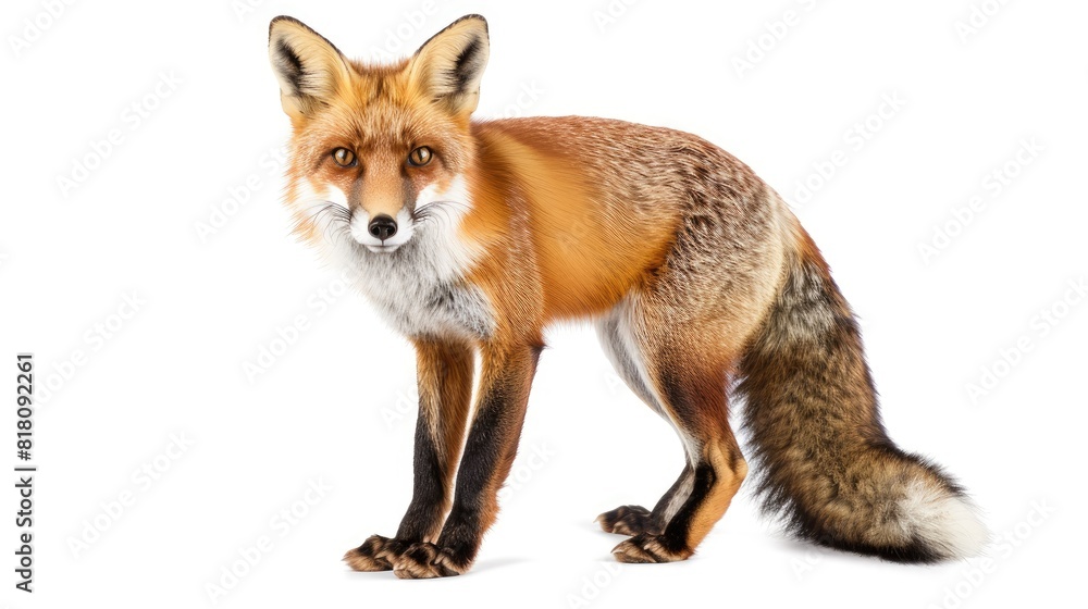 Red fox. Generative AI