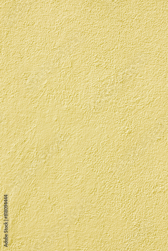 Yellow plaster texture. Abstract construction design background.