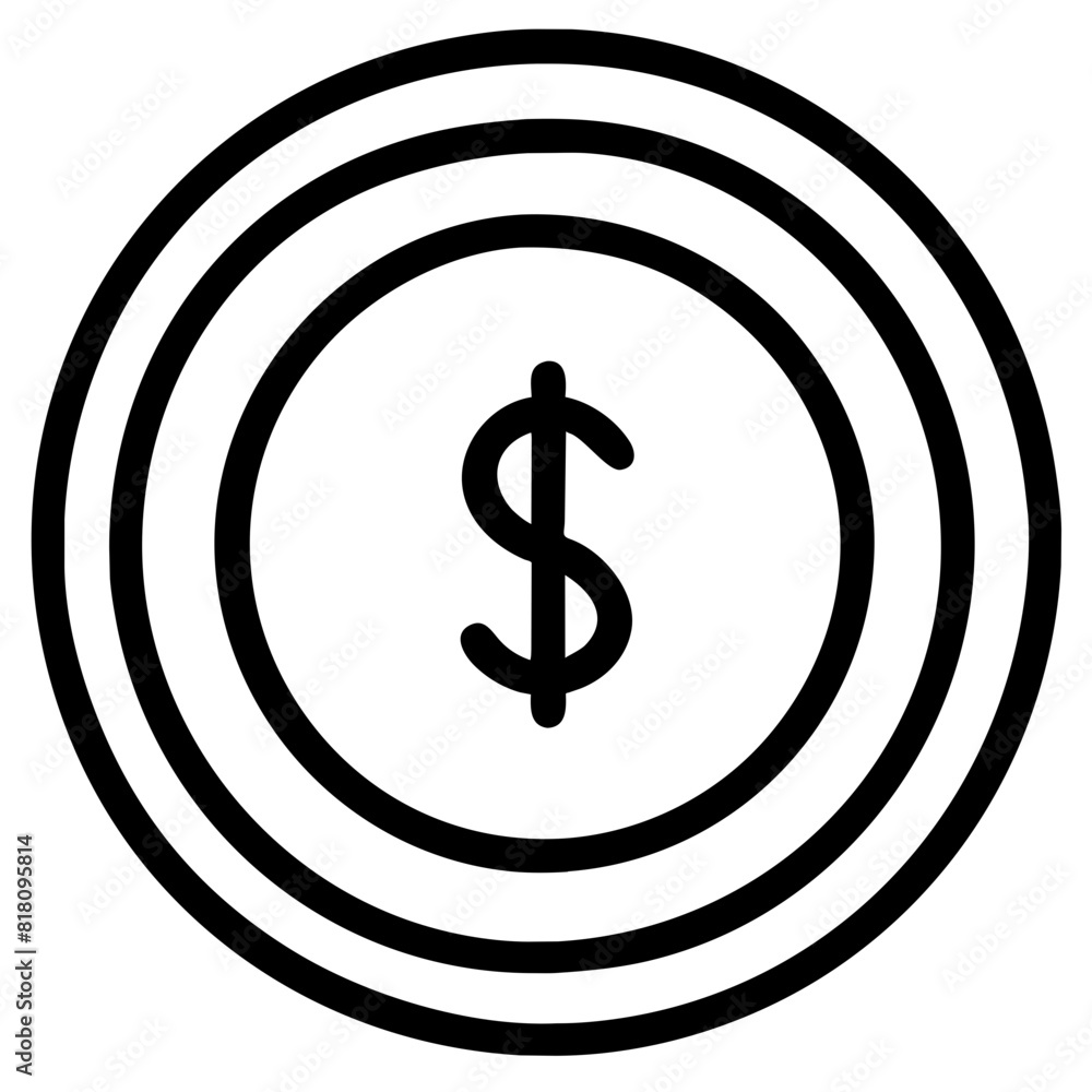 calculator Outline Icon calculator Outline Icon