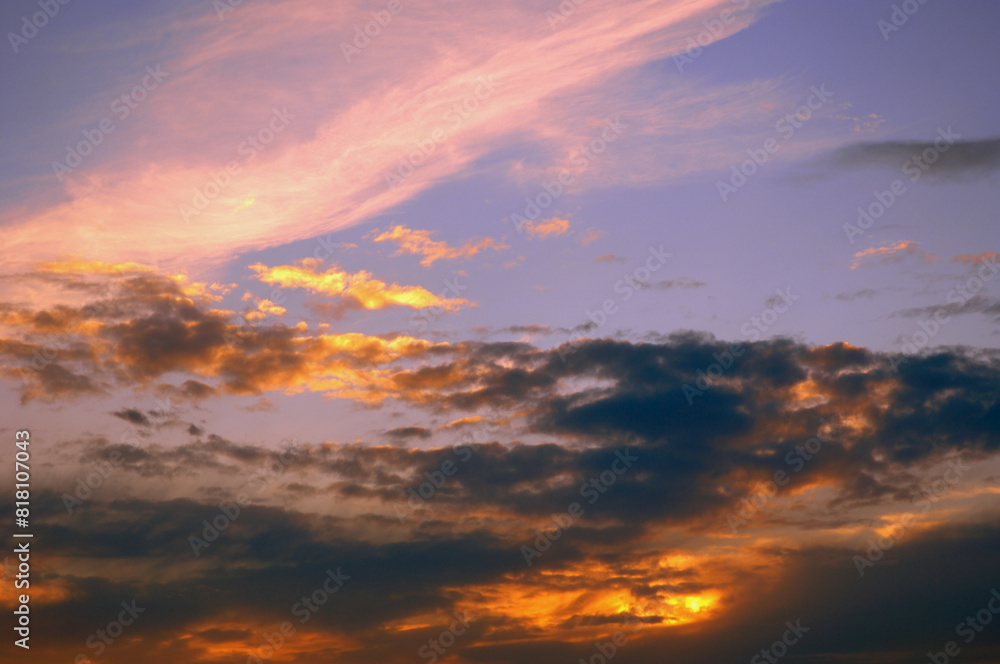 Fototapeta premium Sunset Clouds