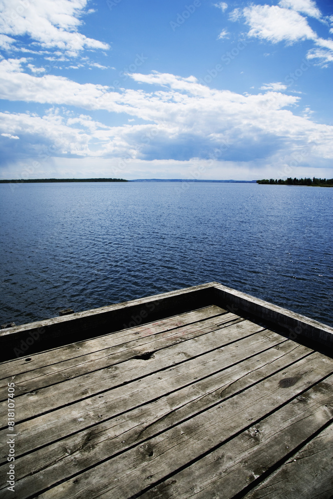 Fototapeta premium Lakeside Dock