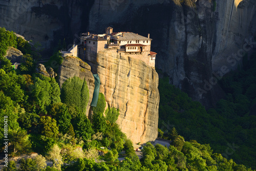 Roussanou Monastery, Meteora, Trikala region, Greece, UNESCO World Heritage Site photo