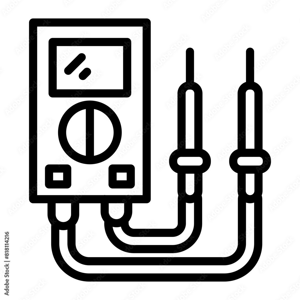 Tester Vector Line Icon Design Tester Vector Line Icon Design
