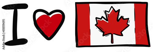 I love Canada, Separated vectors