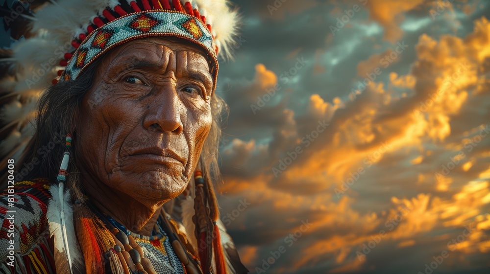 Native American elder Native American elder