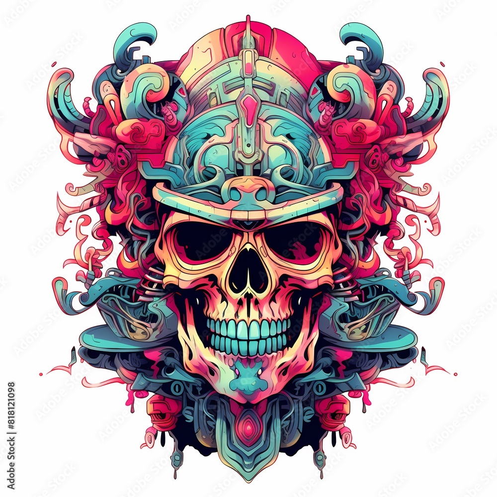 skull army art illustration skull army art illustration