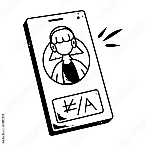 Here’s a hand drawn icon of an online translator 